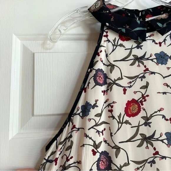 The Moon high neck collared sleeveless full length maxi dress women’s size large - Picture 9 of 12